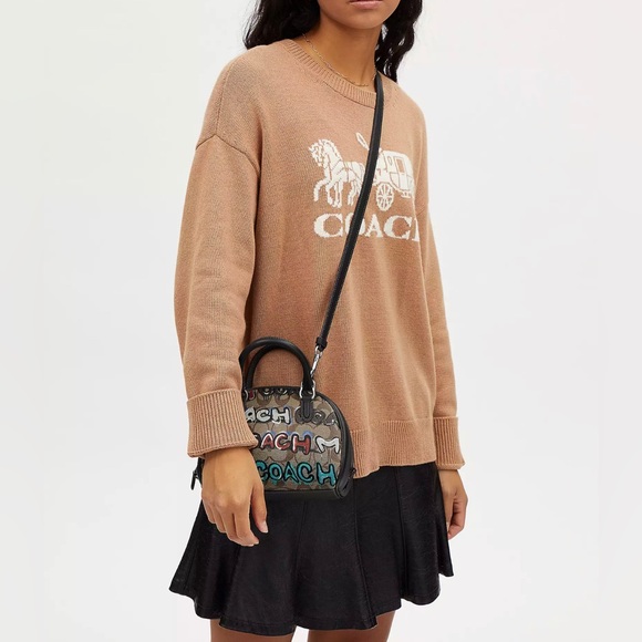 Coach X Mint + Serf Sydney Satchel In Signature Canvas - Picture 1 of 9